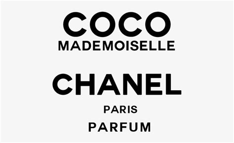 perfume coco chanel logo